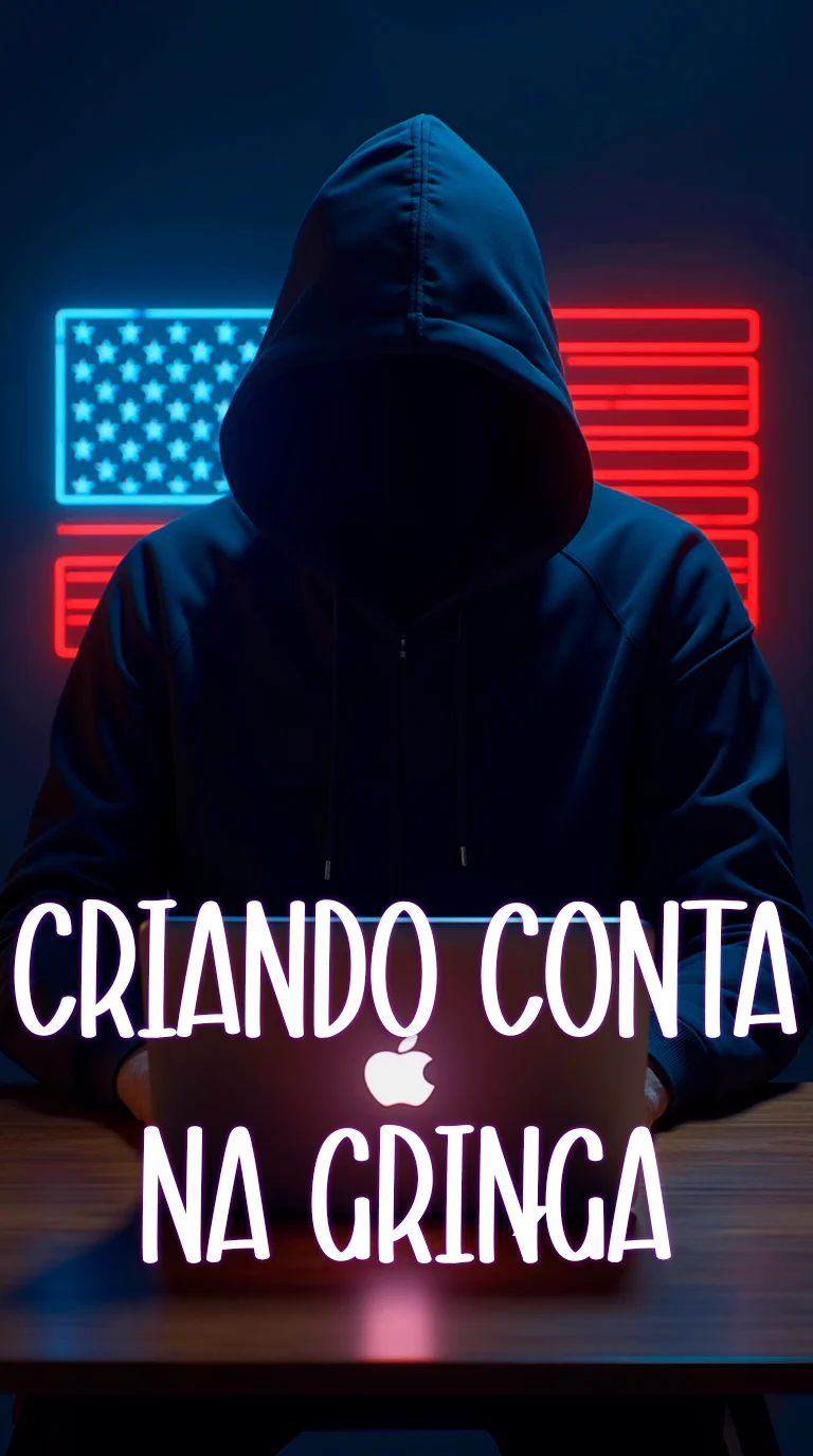 Criando conta na gringa